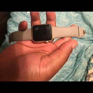 38MM Gold Apple Watch Series 1